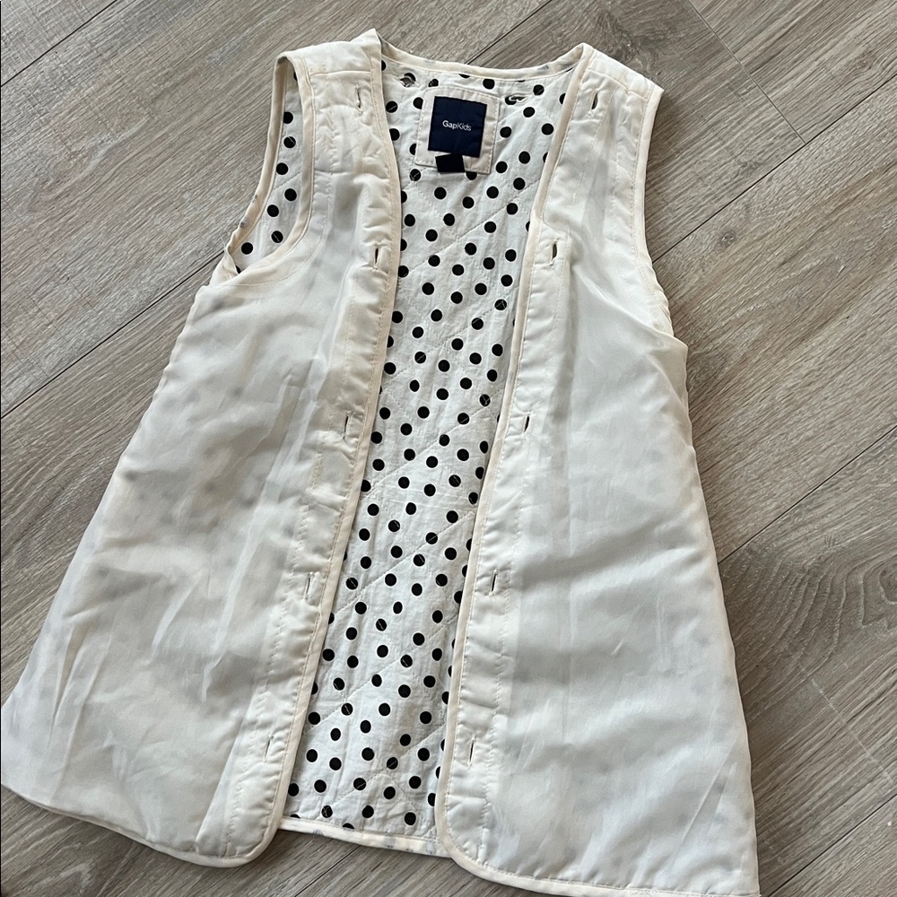 GAP Off-White Button-Up Jacket - Picture 6 of 8